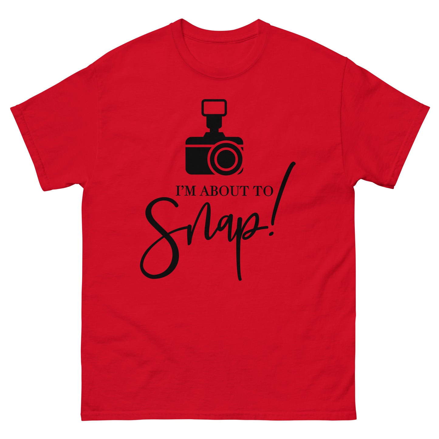 T-shirts pour hommes - Je suis sur le point de craquer - Logo noir