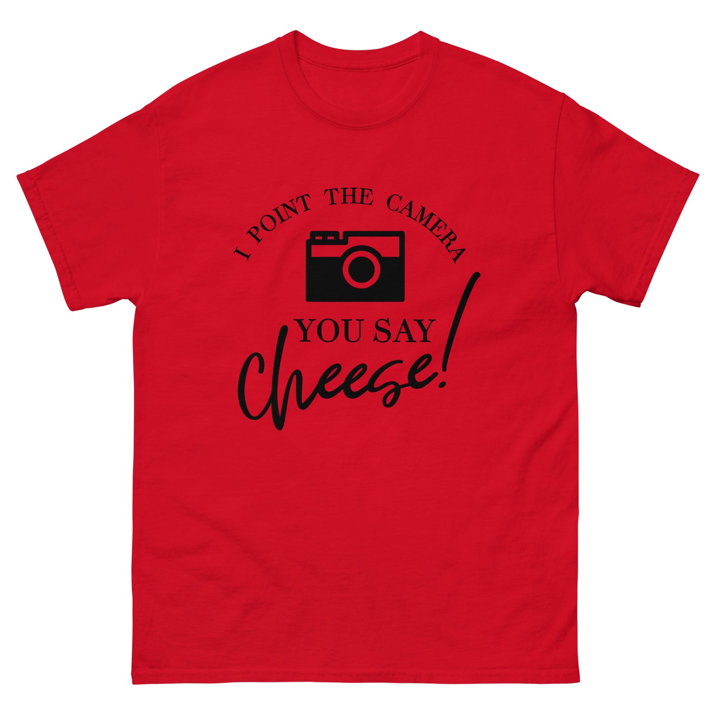 T-shirts Homme - Tu dis cheese - Logo Noir