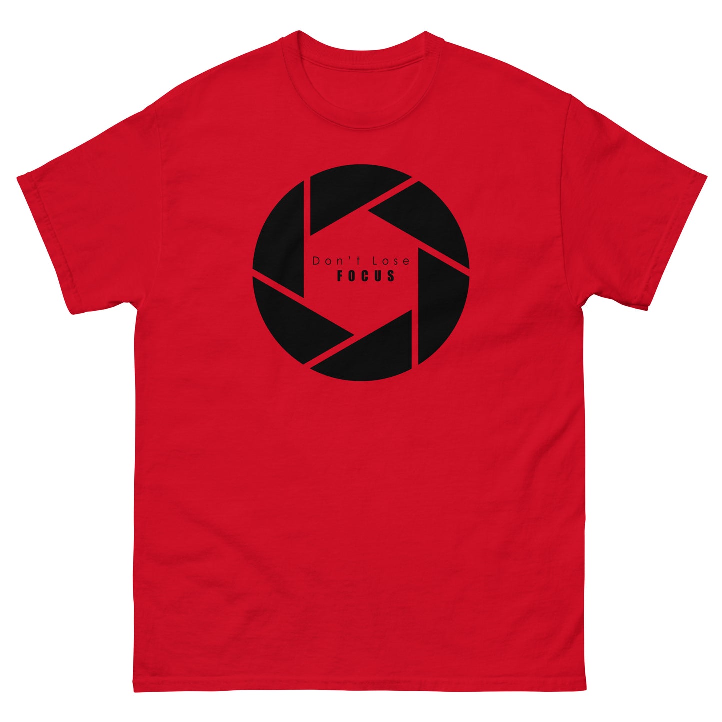 T-shirts pour hommes - Don't Lose Focus - Logo noir
