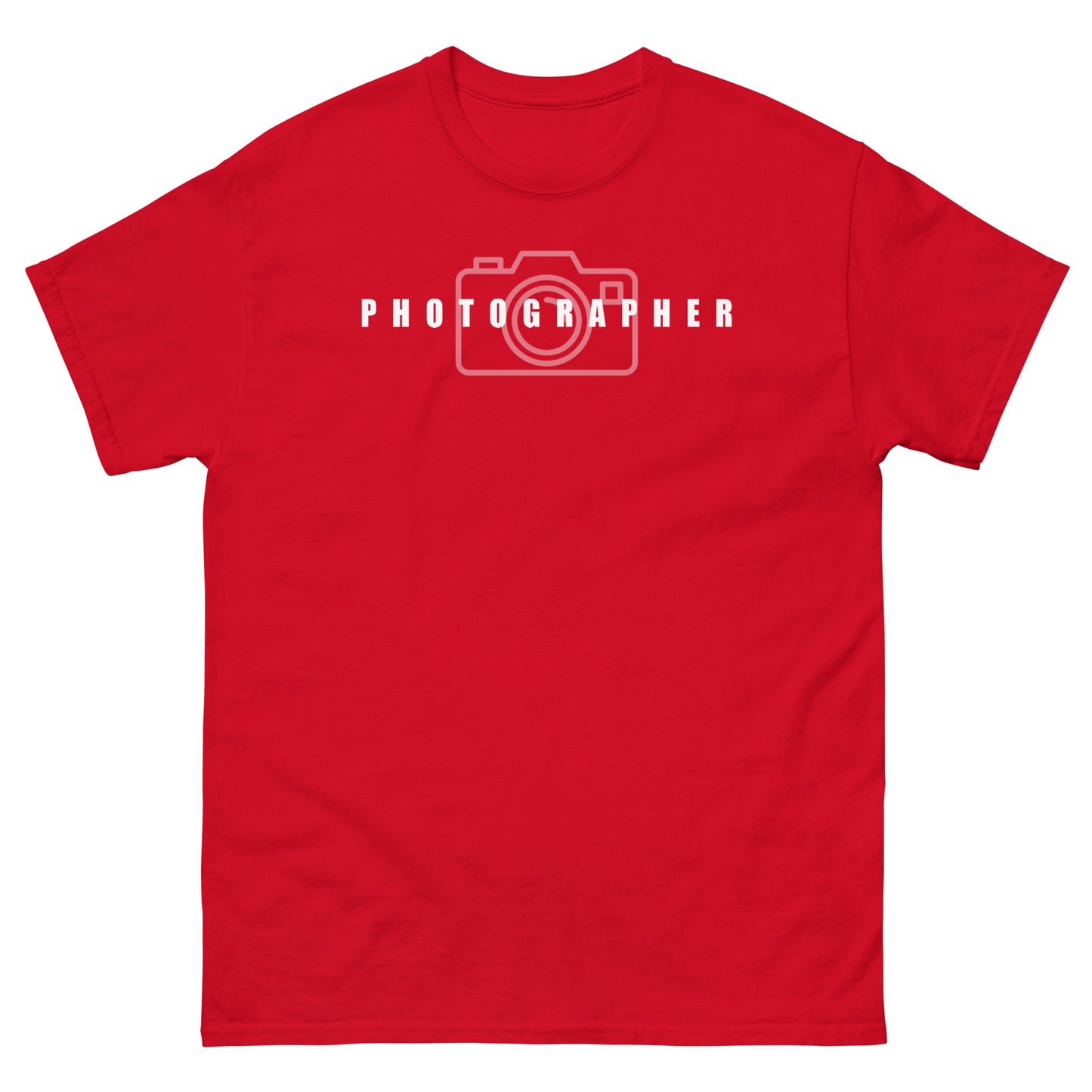 T-shirts Homme - Photographe - Logo Blanc