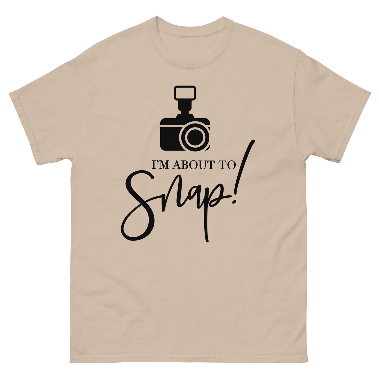 T-shirts pour hommes - Je suis sur le point de craquer - Logo noir