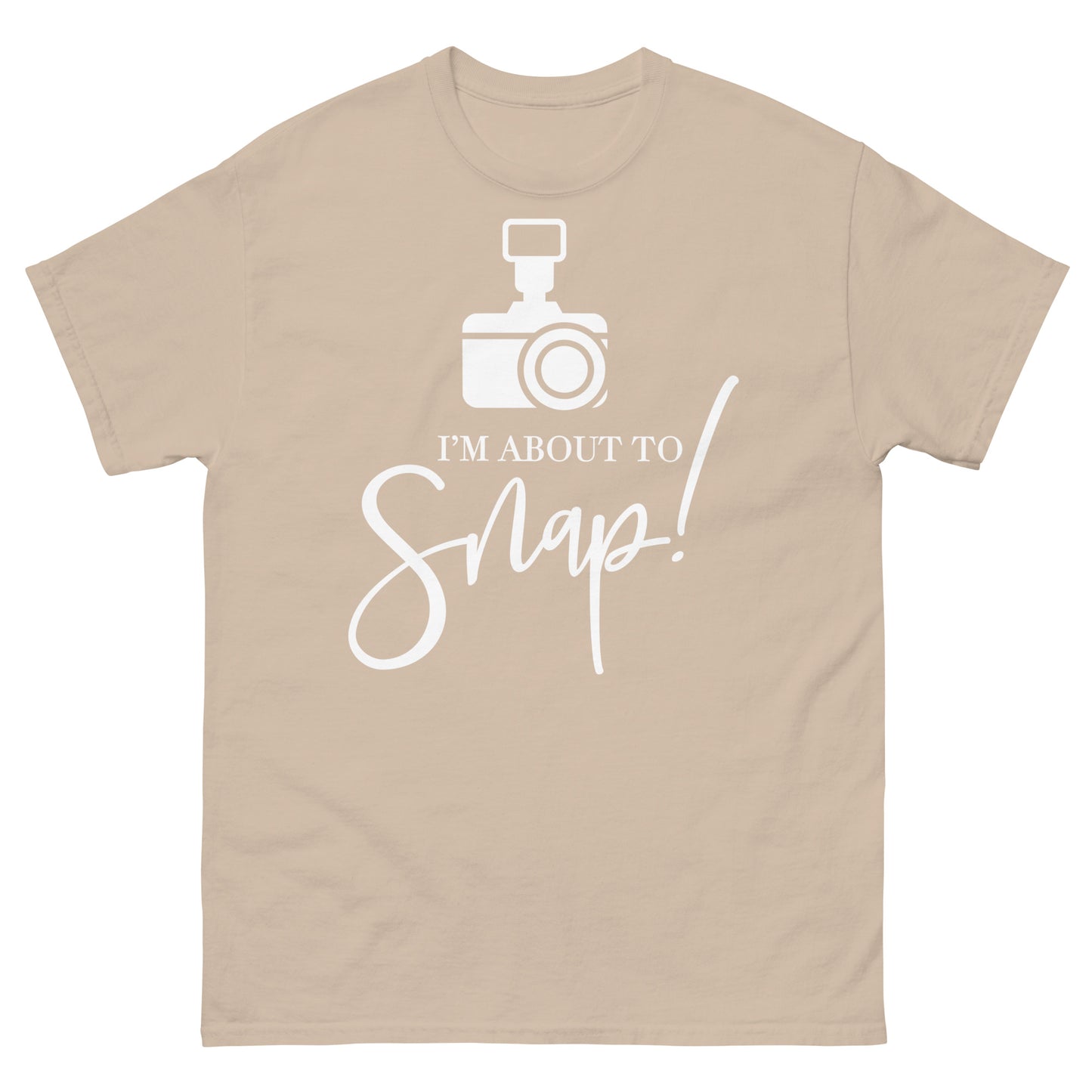 T-shirts Homme - Je suis sur le point de craquer - Logo Blanc