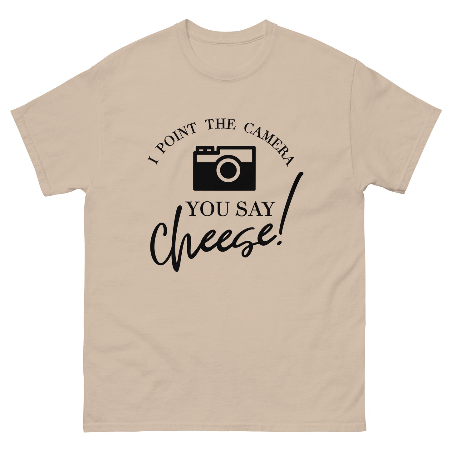 T-shirts Homme - Tu dis cheese - Logo Noir