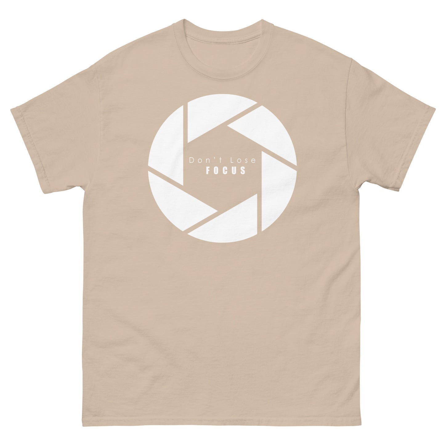 T-shirts pour hommes - Don't Lose Focus - Logo blanc