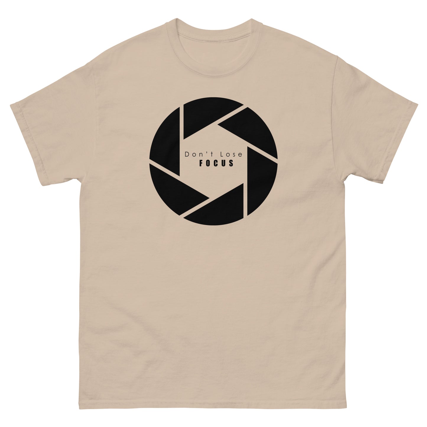 T-shirts pour hommes - Don't Lose Focus - Logo noir