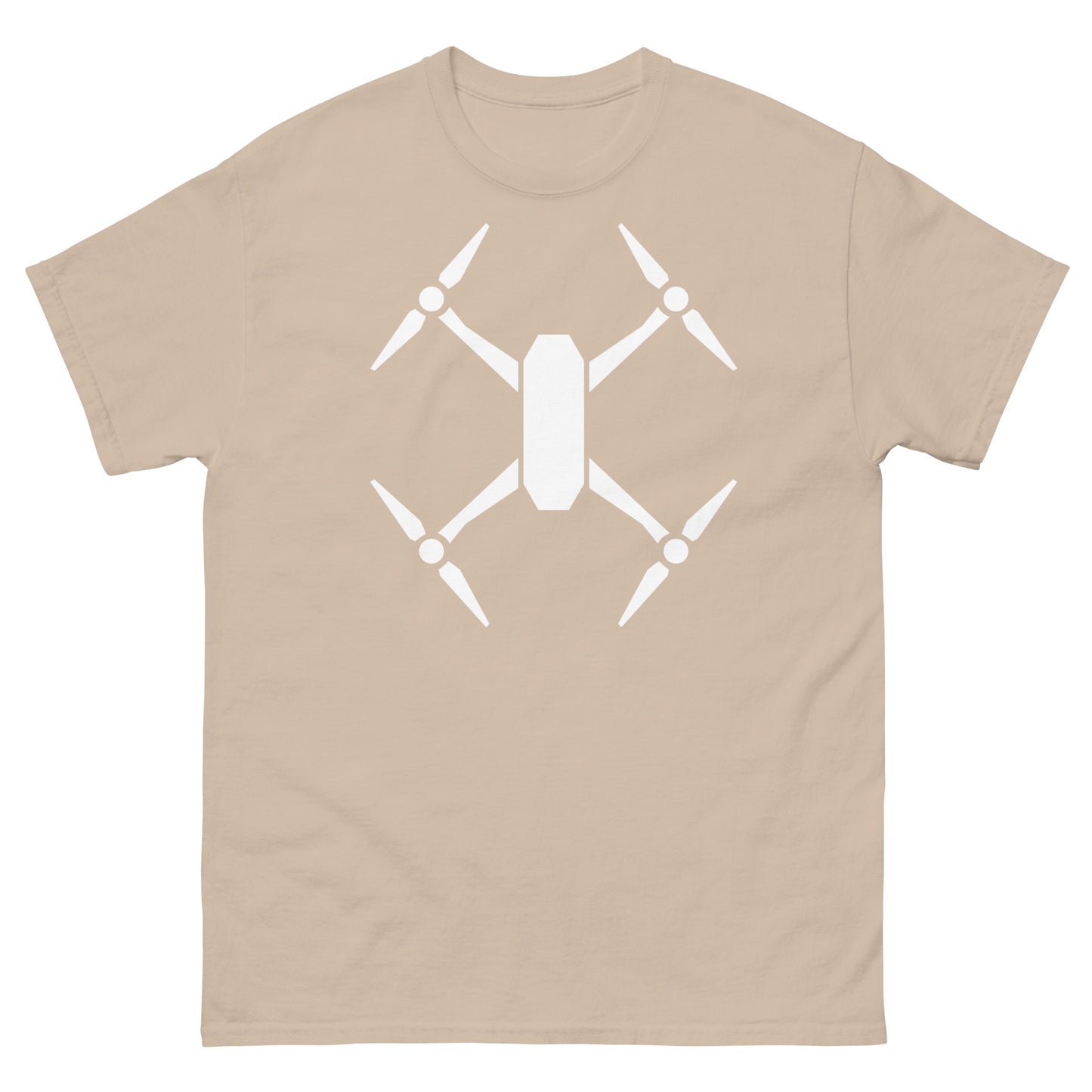 T-shirts Homme - Drone - Logo Blanc