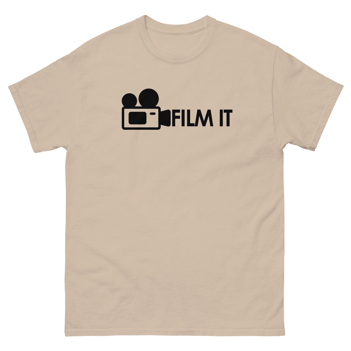 T-shirts Homme - Je filme j'édite - Logo noir