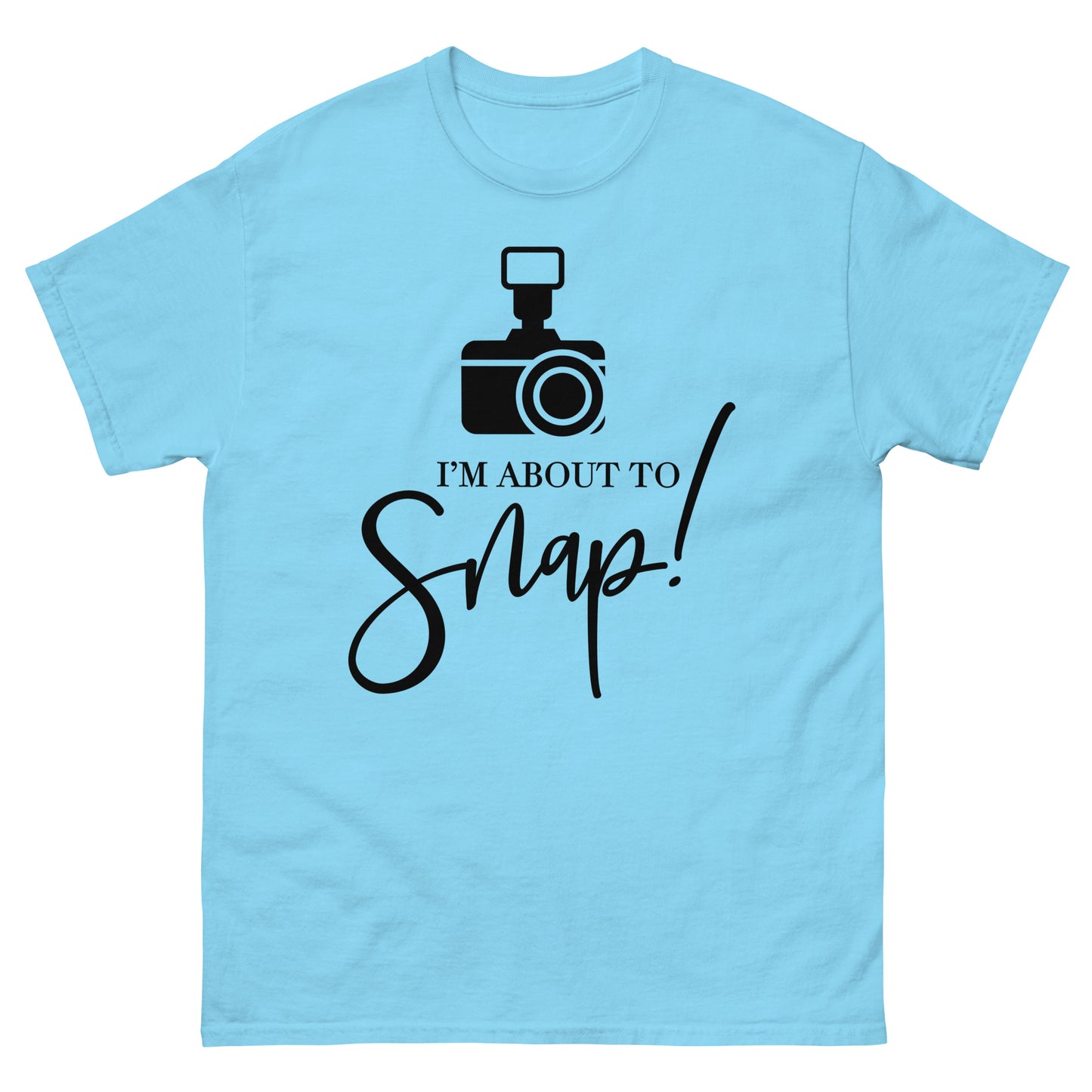 T-shirts pour hommes - Je suis sur le point de craquer - Logo noir