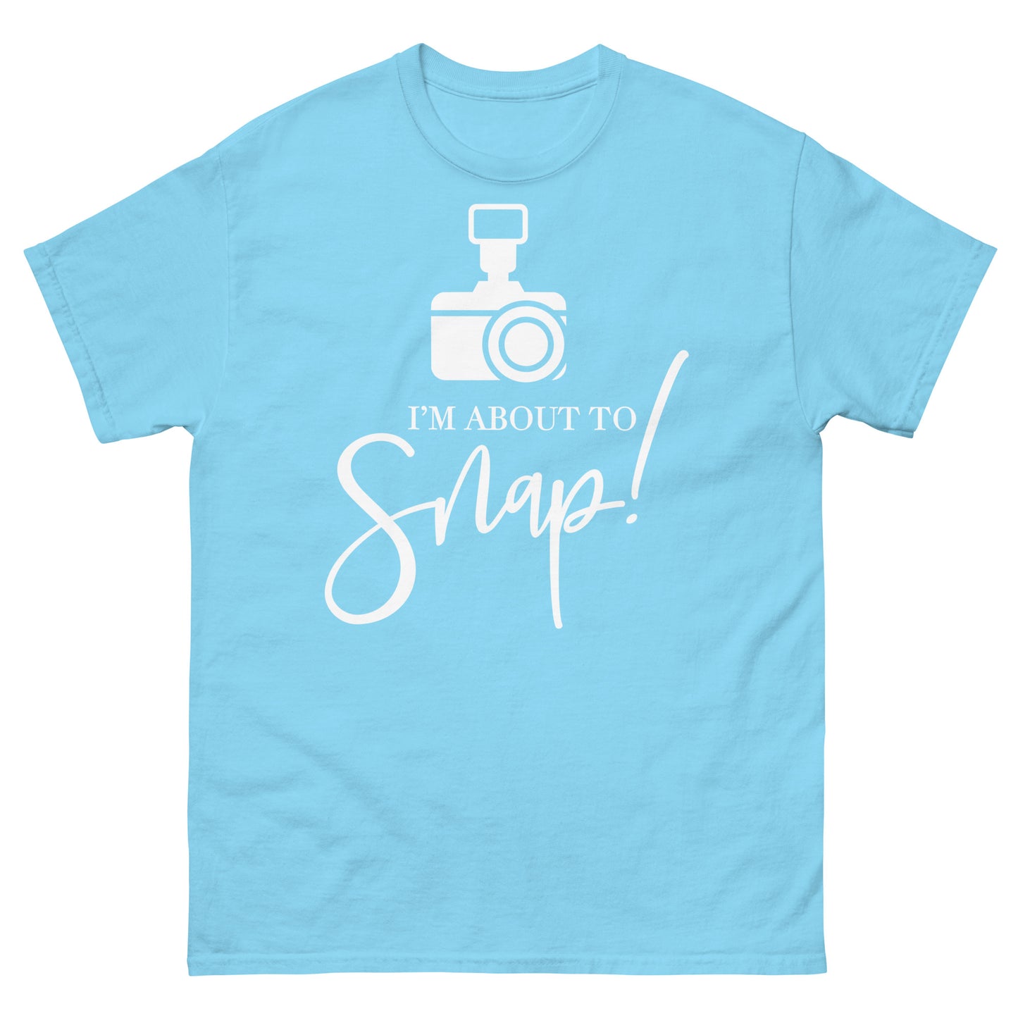 T-shirts Homme - Je suis sur le point de craquer - Logo Blanc