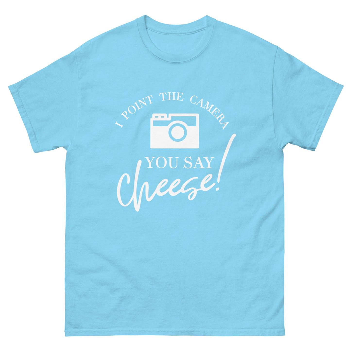 T-shirts Homme - Tu dis cheese - Logo blanc