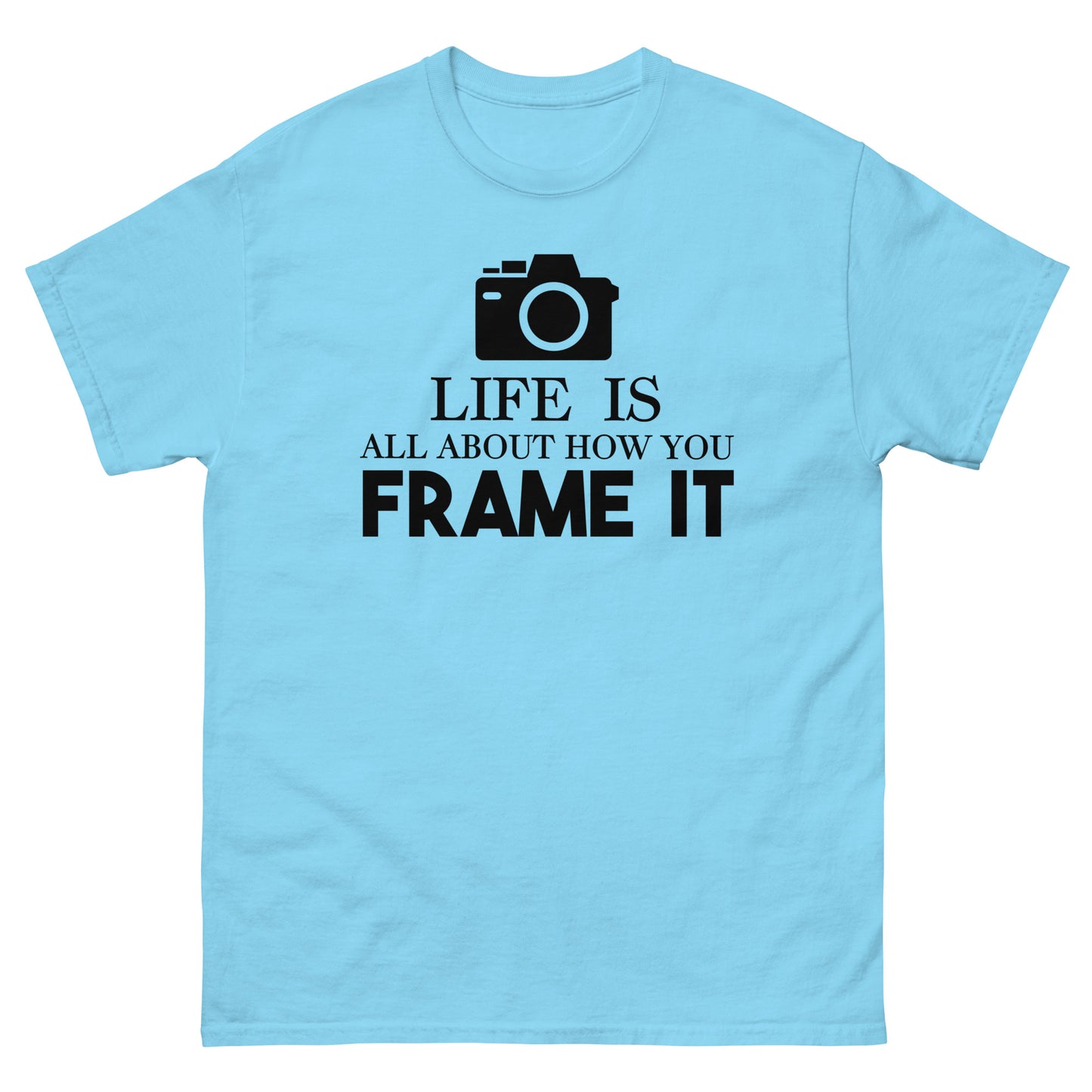T-shirts pour hommes - Comment vous l'encadrez - Logo noir