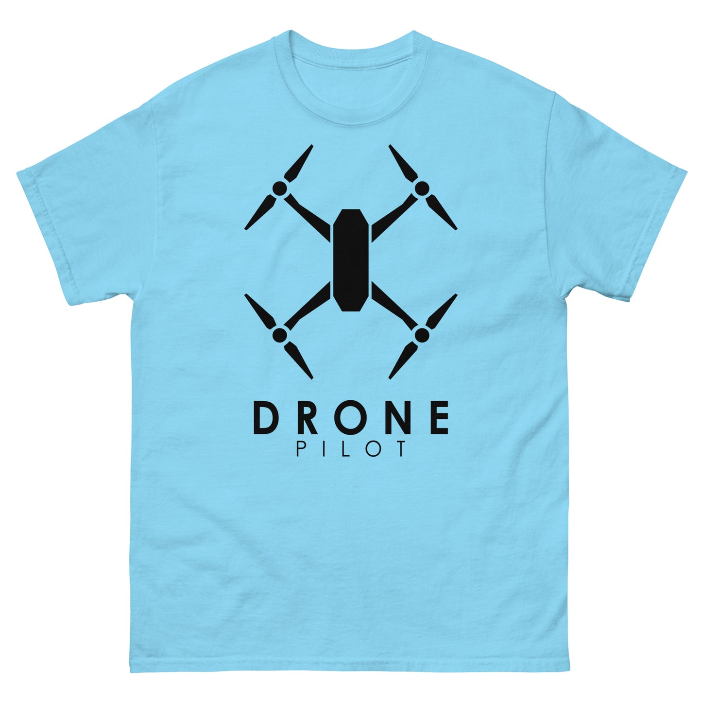 T-shirts Homme - Pilote de Drone - Logo Noir