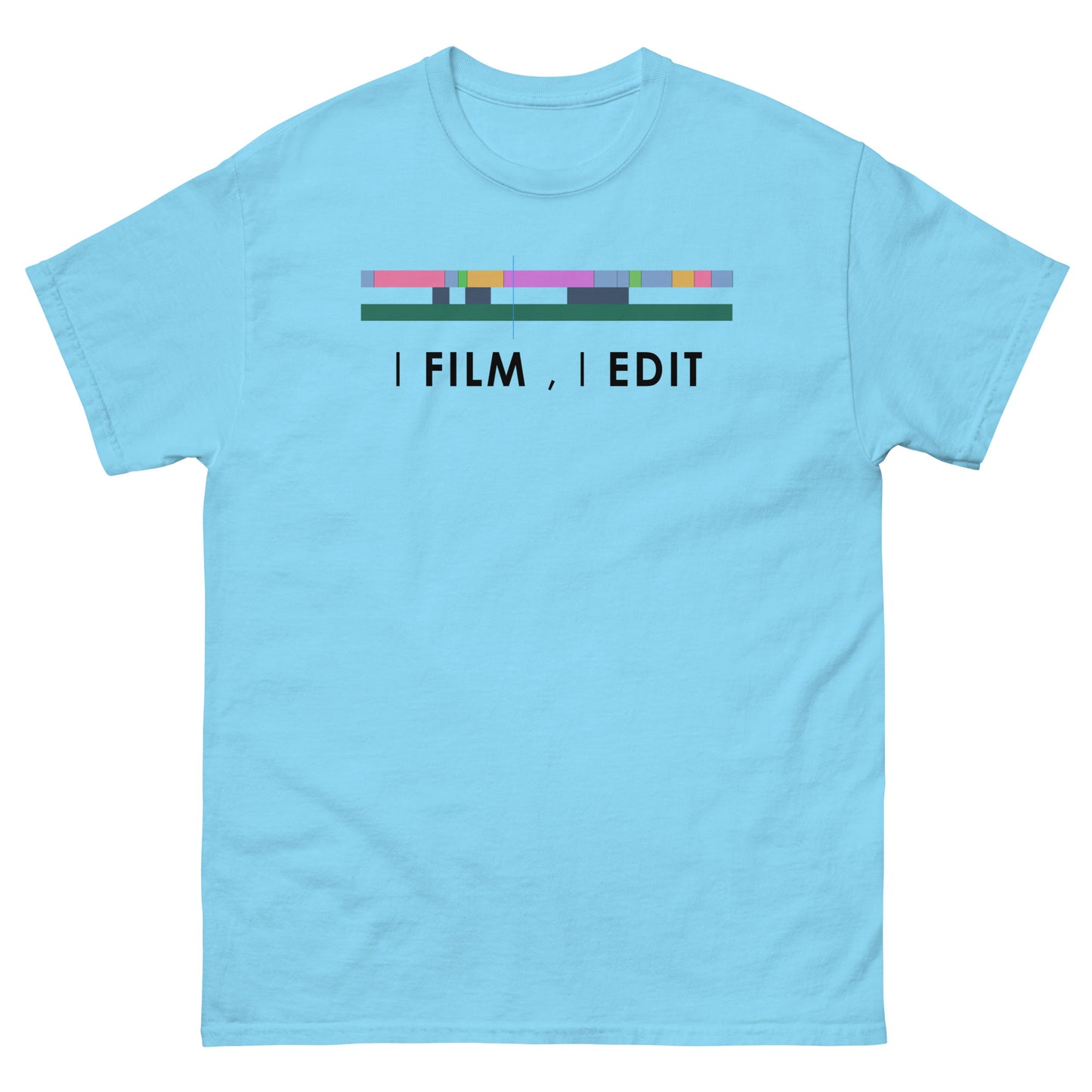 T-shirts Homme - Je filme j'édite - Logo noir