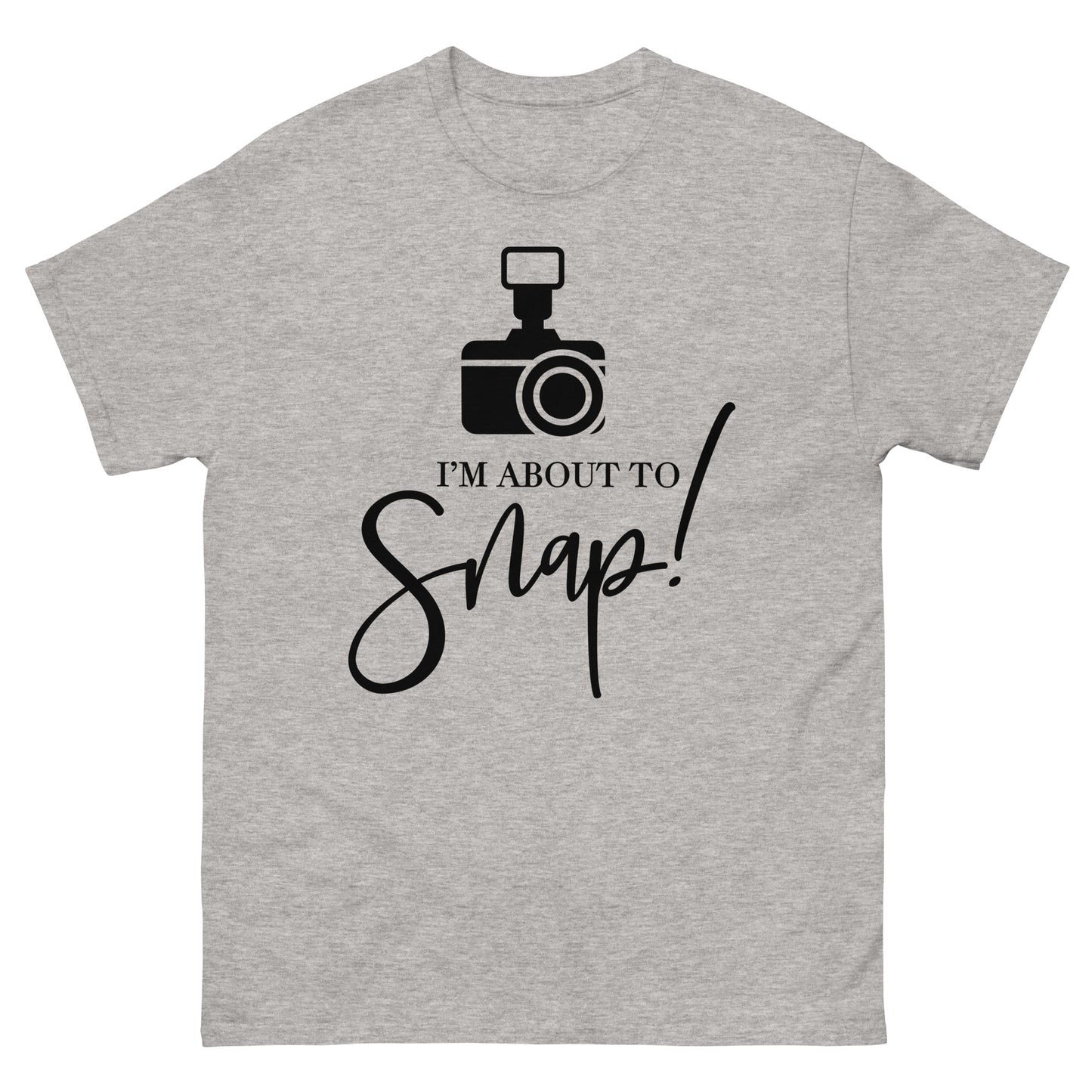 T-shirts pour hommes - Je suis sur le point de craquer - Logo noir