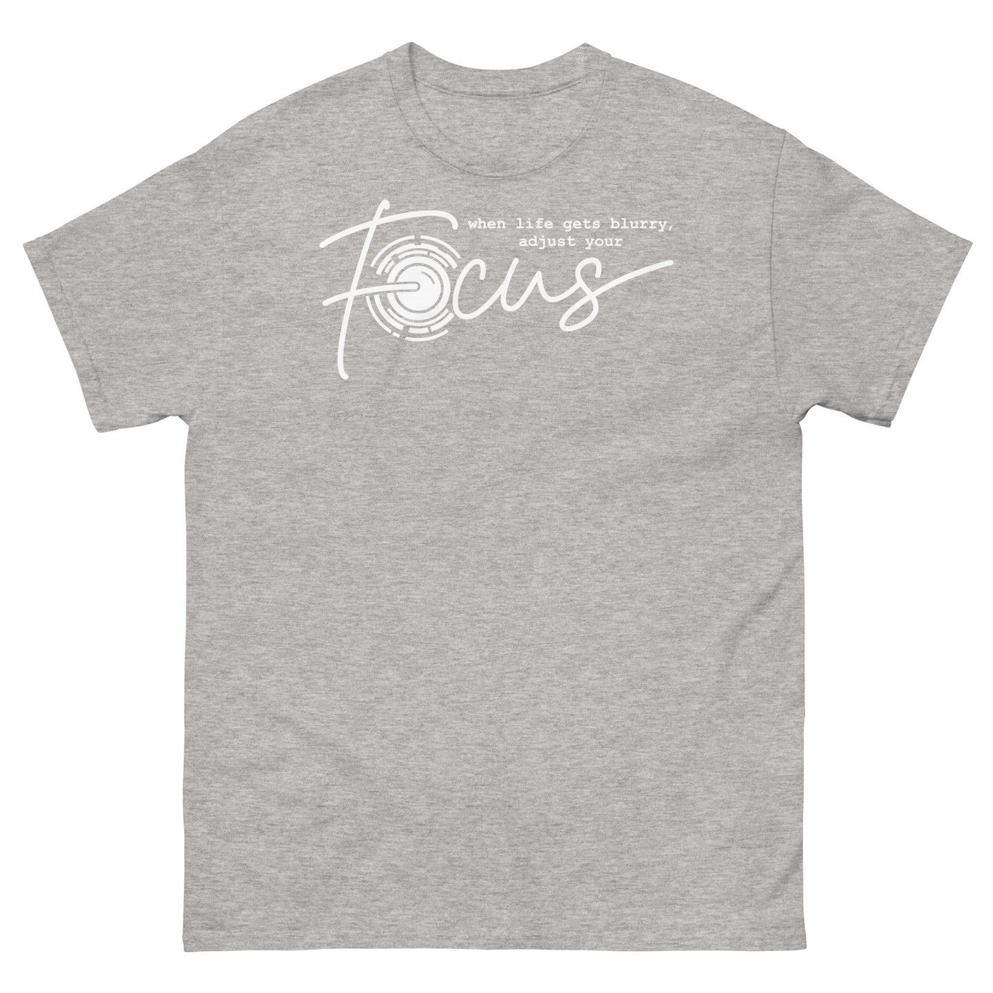 T-shirts Homme - Focus - Logo blanc
