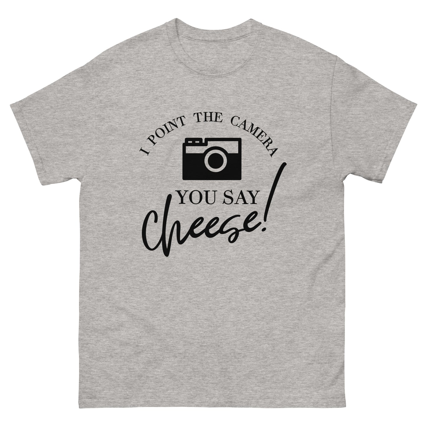 T-shirts Homme - Tu dis cheese - Logo Noir