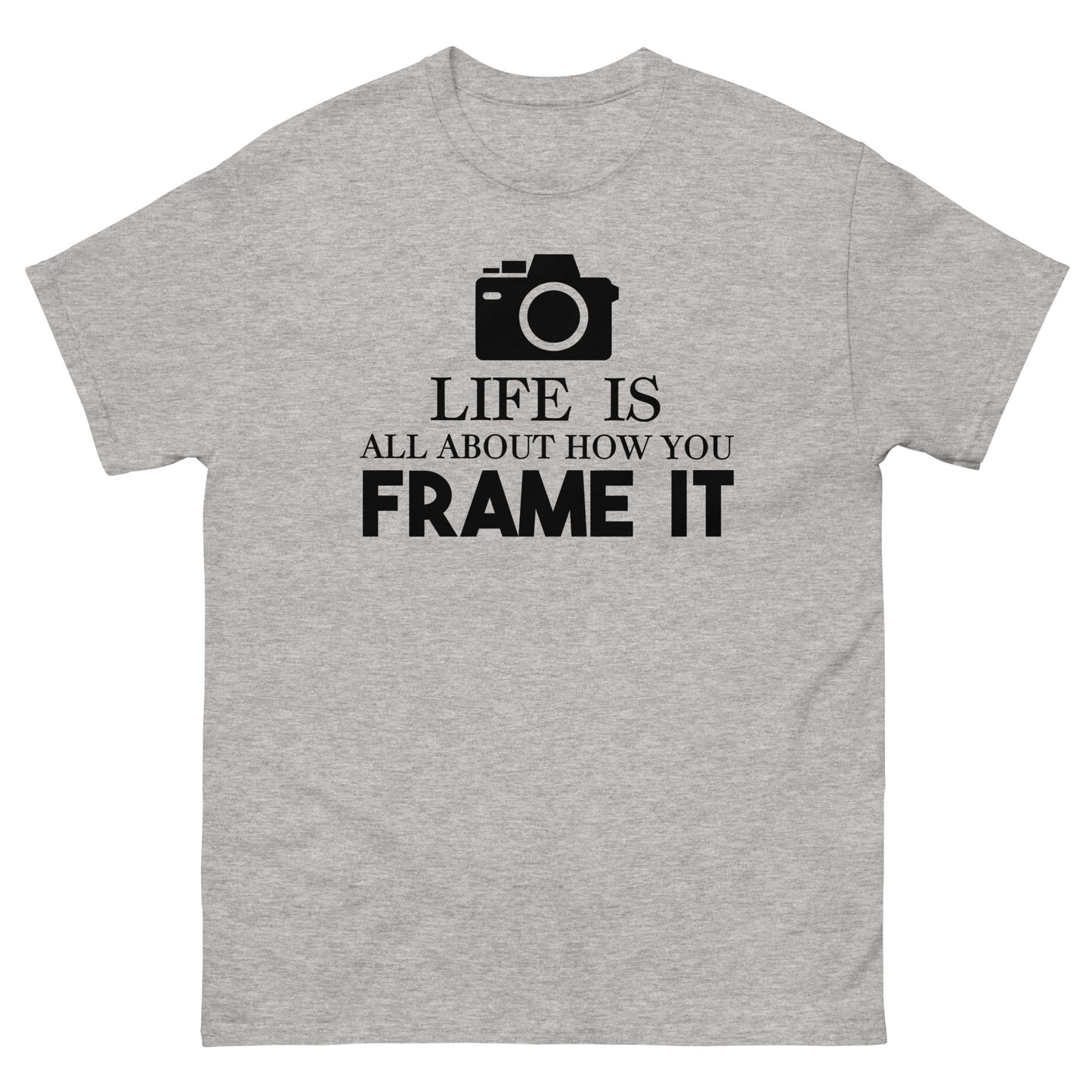 T-shirts pour hommes - Comment vous l'encadrez - Logo noir