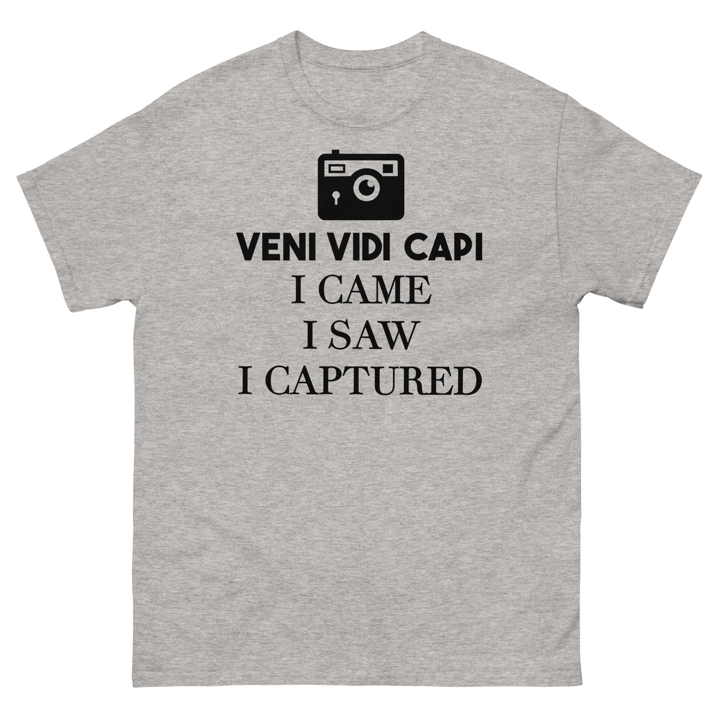 T-shirts Homme - Capi Veni Vidi - Logo Noir