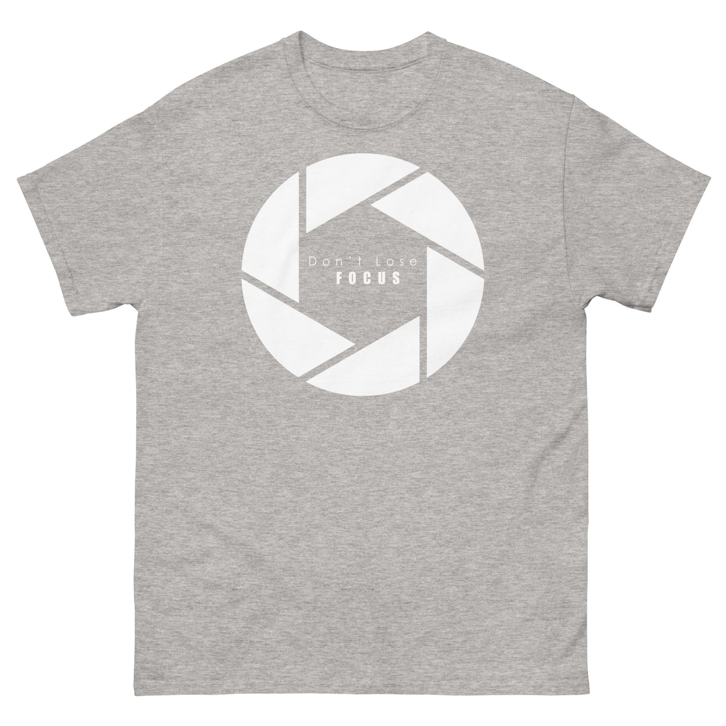 T-shirts pour hommes - Don't Lose Focus - Logo blanc