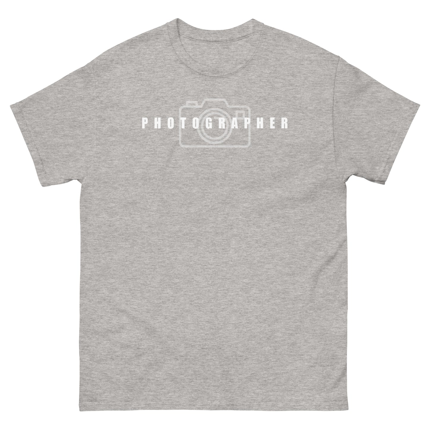 T-shirts Homme - Photographe - Logo Blanc