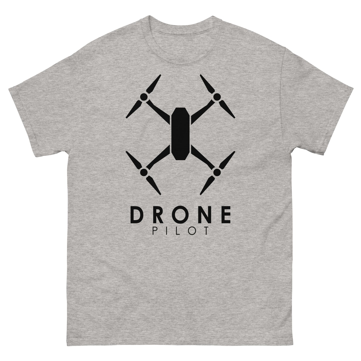 T-shirts Homme - Pilote de Drone - Logo Noir