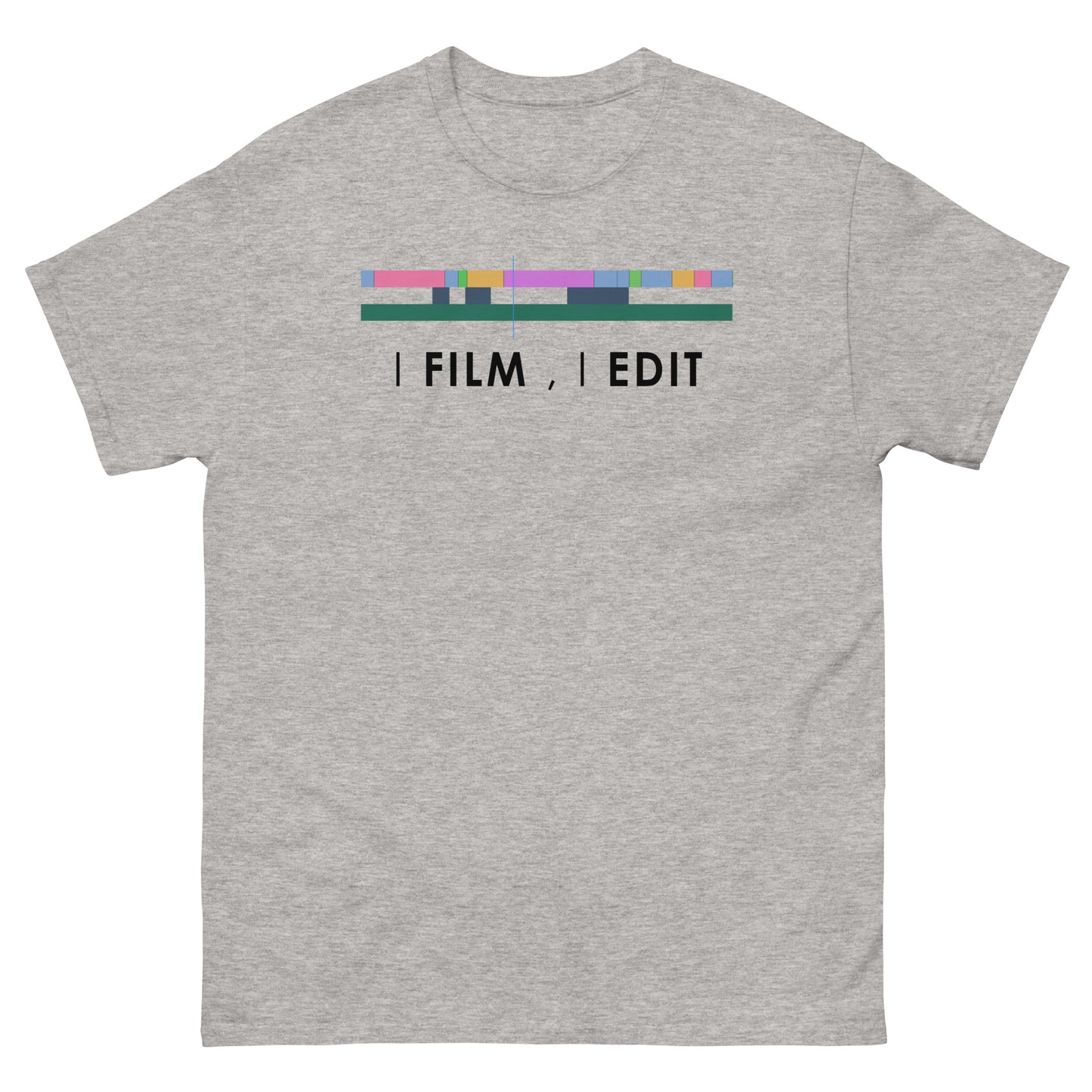 T-shirts Homme - Je filme j'édite - Logo noir