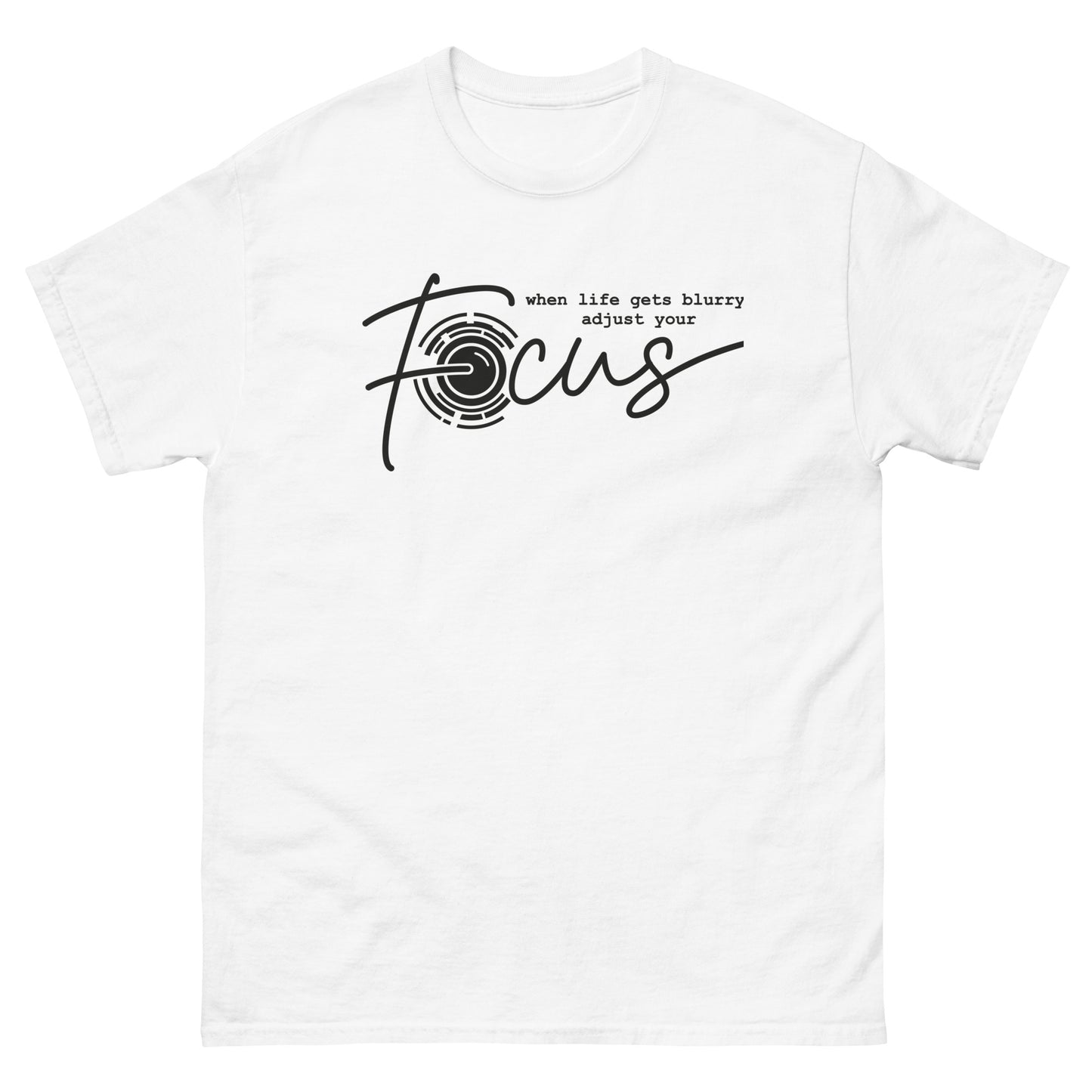 T-shirts Homme - Focus - Logo noir