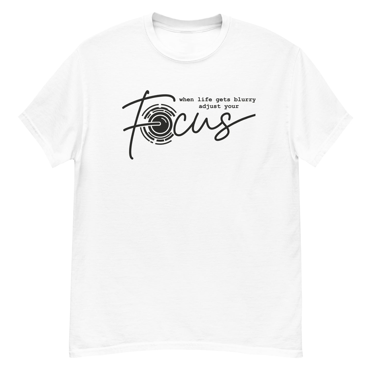 T-shirts Homme - Focus - Logo noir