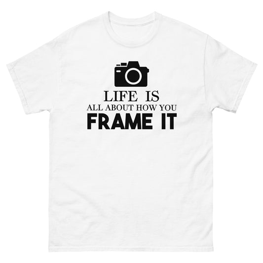 T-shirts pour hommes - Comment vous l'encadrez - Logo noir