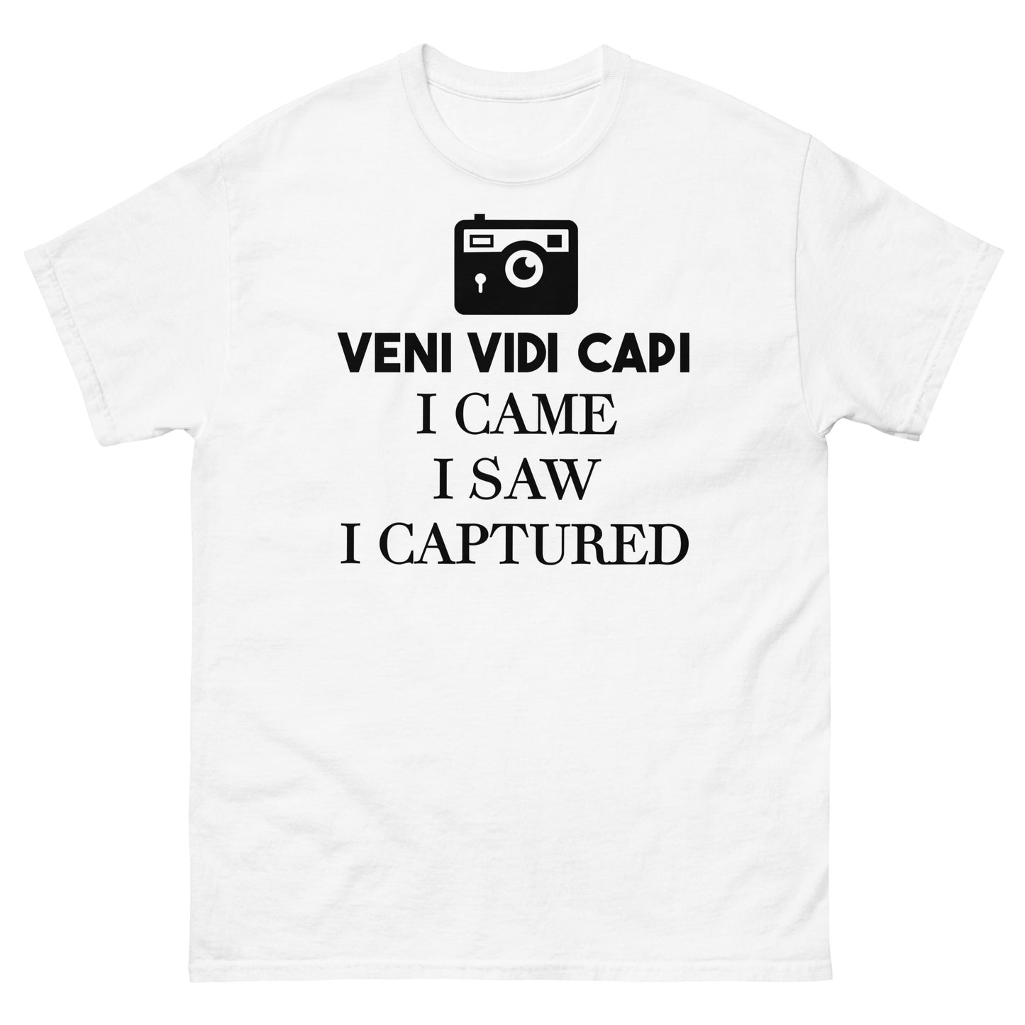 T-shirts Homme - Capi Veni Vidi - Logo Noir