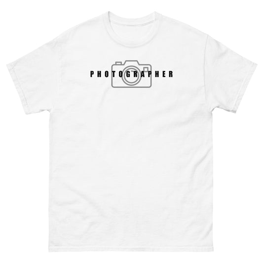 T-shirts Homme - Photographe - Logo Noir