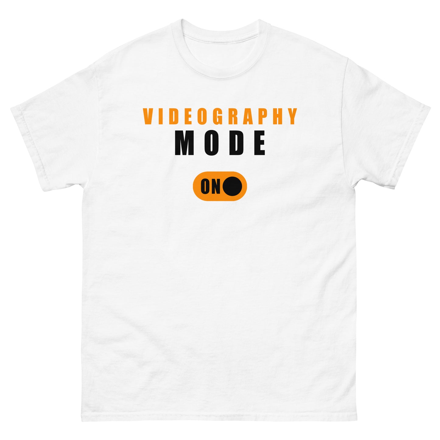 T-shirts Homme - Mode Vidéographie - Logo Noir
