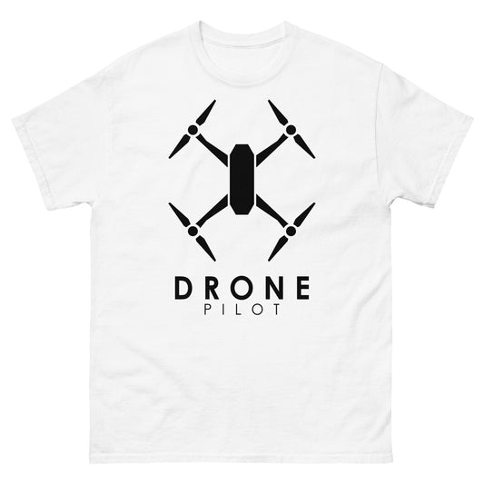 T-shirts Homme - Pilote de Drone - Logo Noir