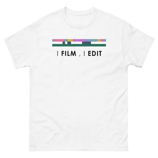T-shirts Homme - Je filme j'édite - Logo noir