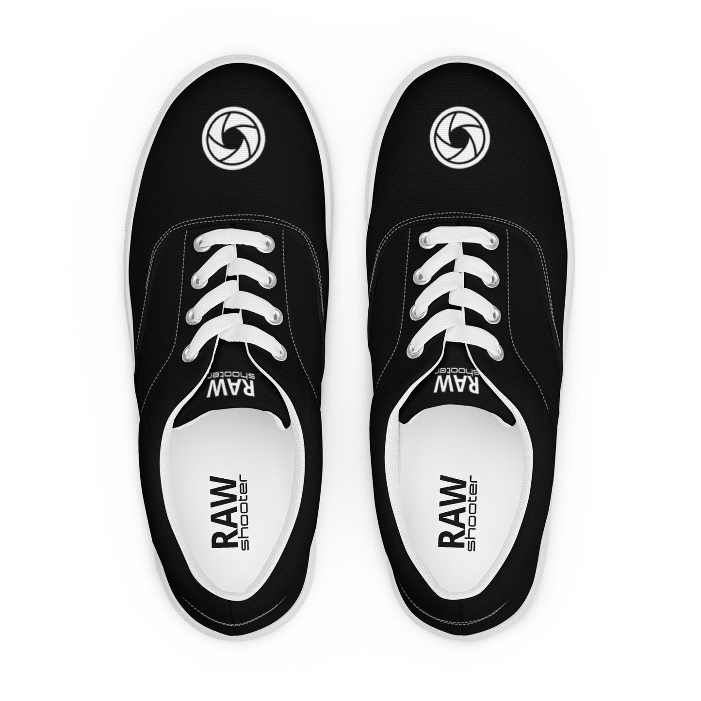 Chaussures en toile à lacets pour hommes