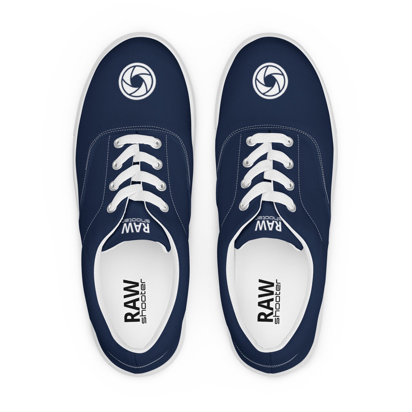 Chaussures en toile à lacets pour hommes