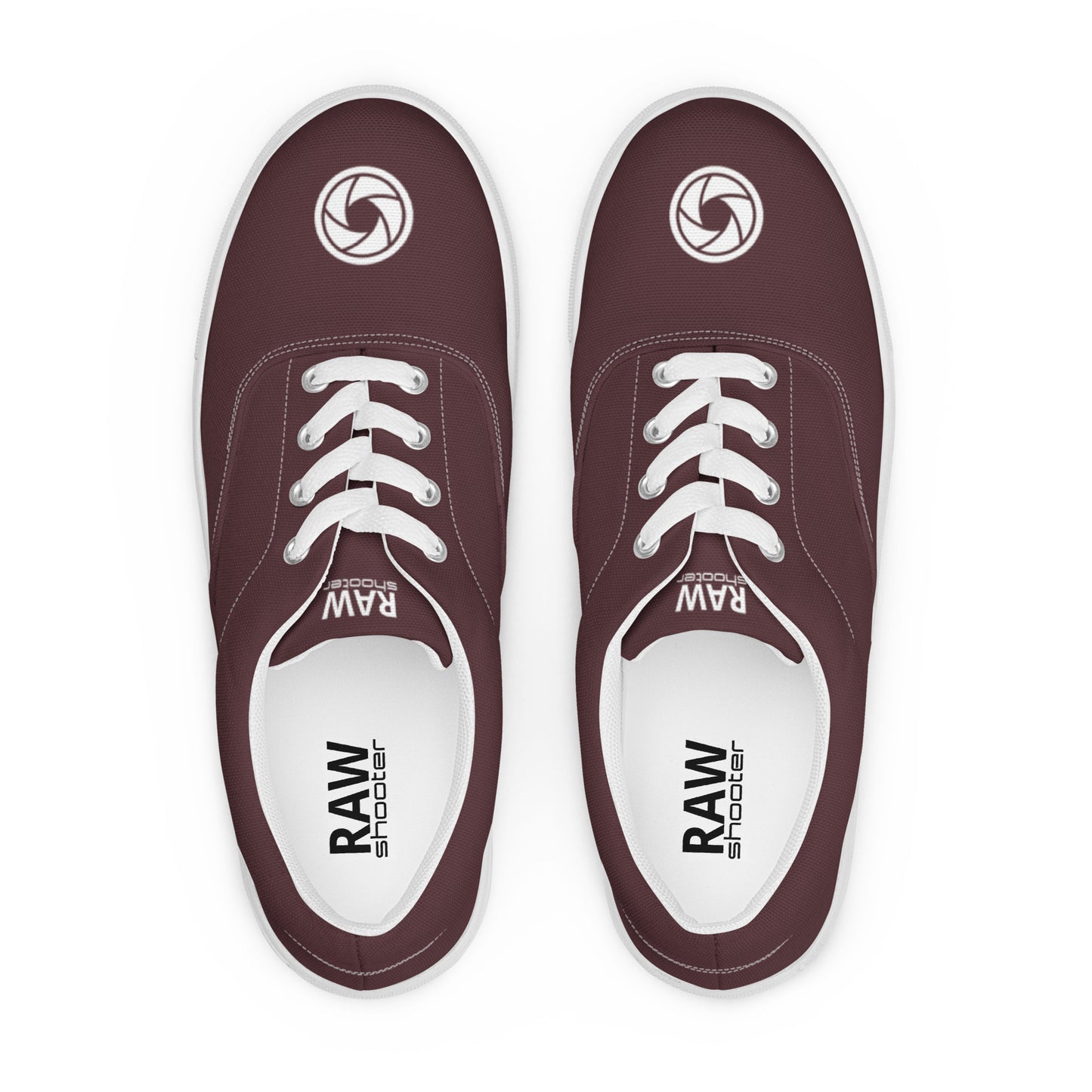 Chaussures en toile à lacets pour hommes