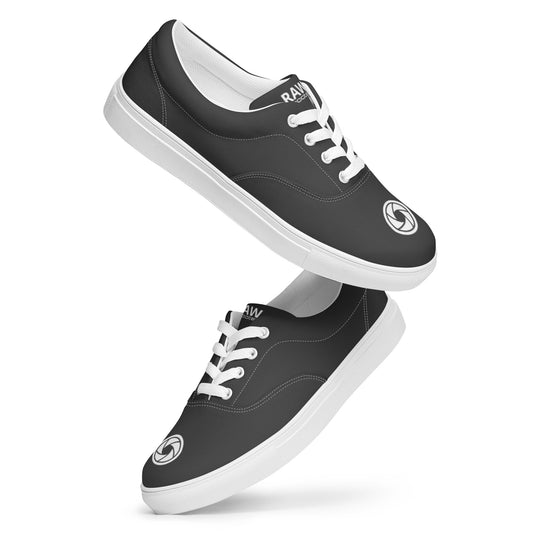 Chaussures en toile à lacets pour hommes