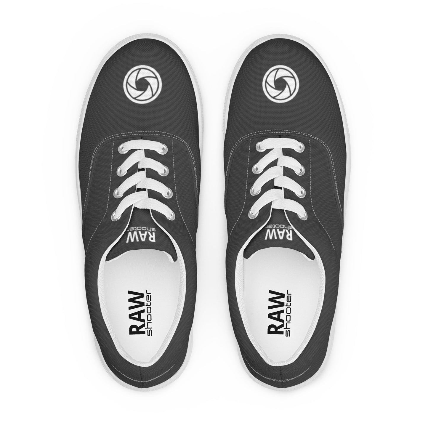 Chaussures en toile à lacets pour hommes