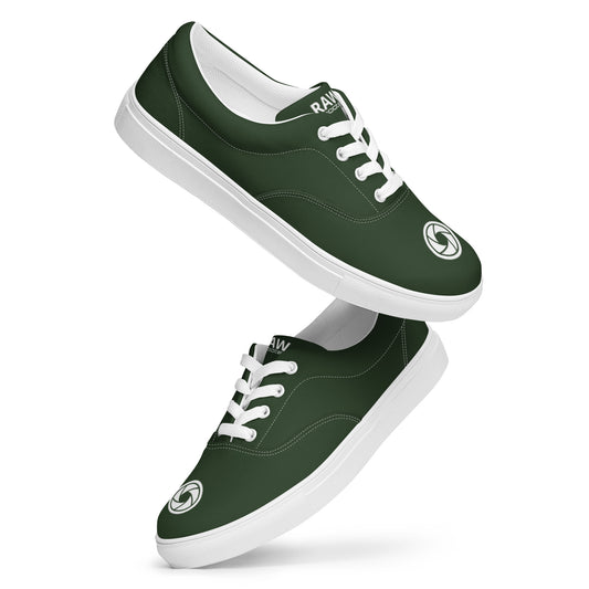 Chaussures en toile à lacets pour hommes