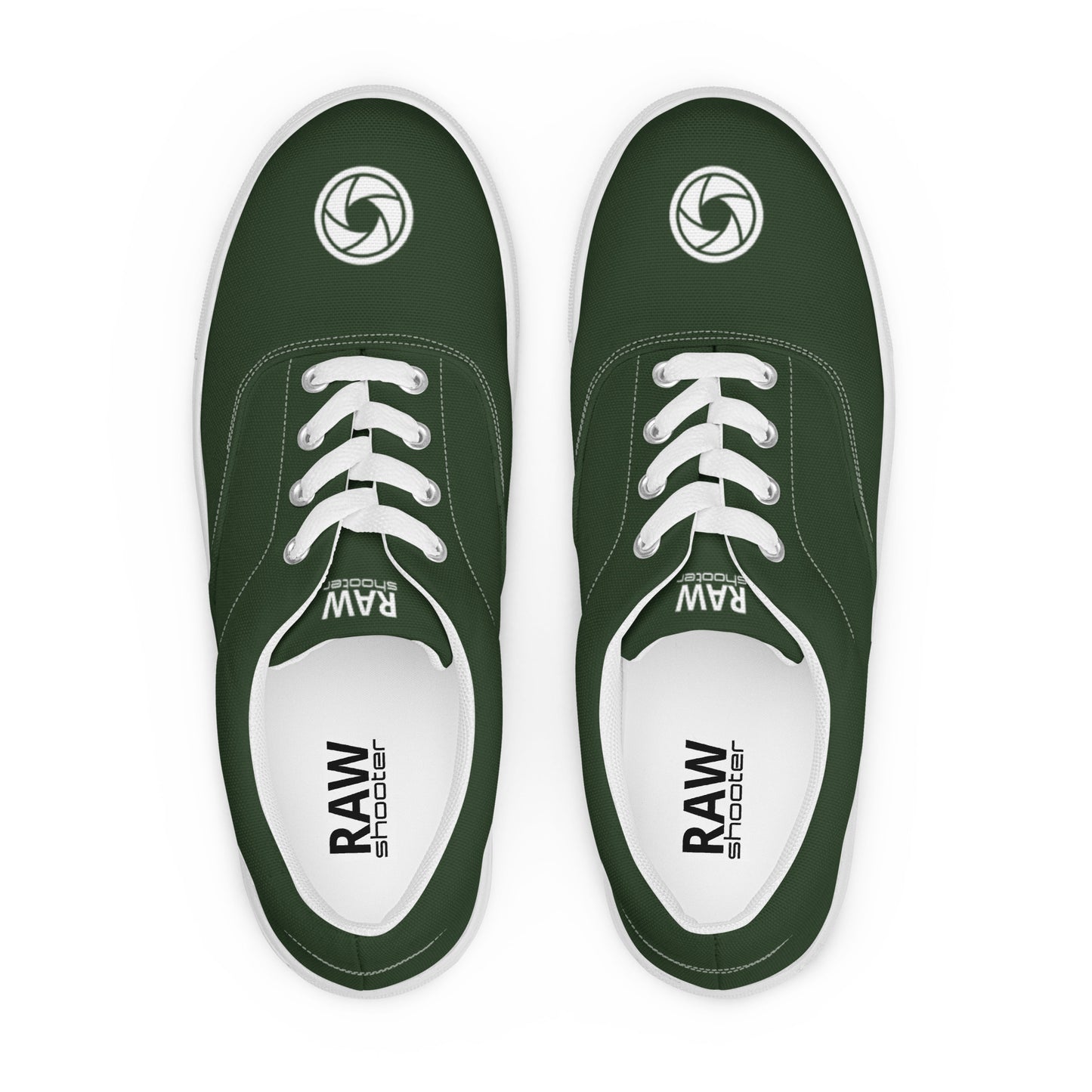 Chaussures en toile à lacets pour hommes
