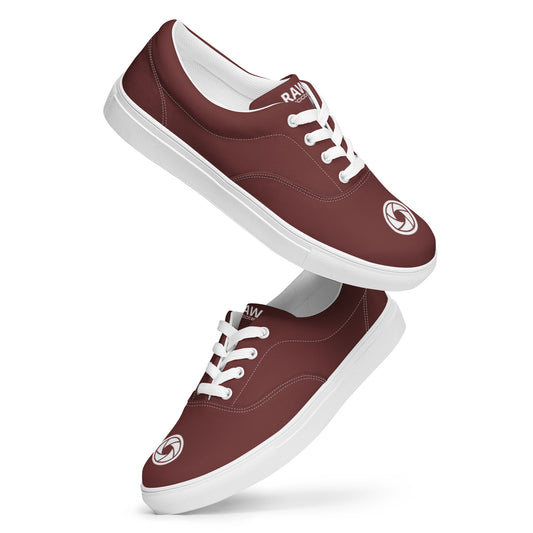 Chaussures en toile à lacets pour hommes
