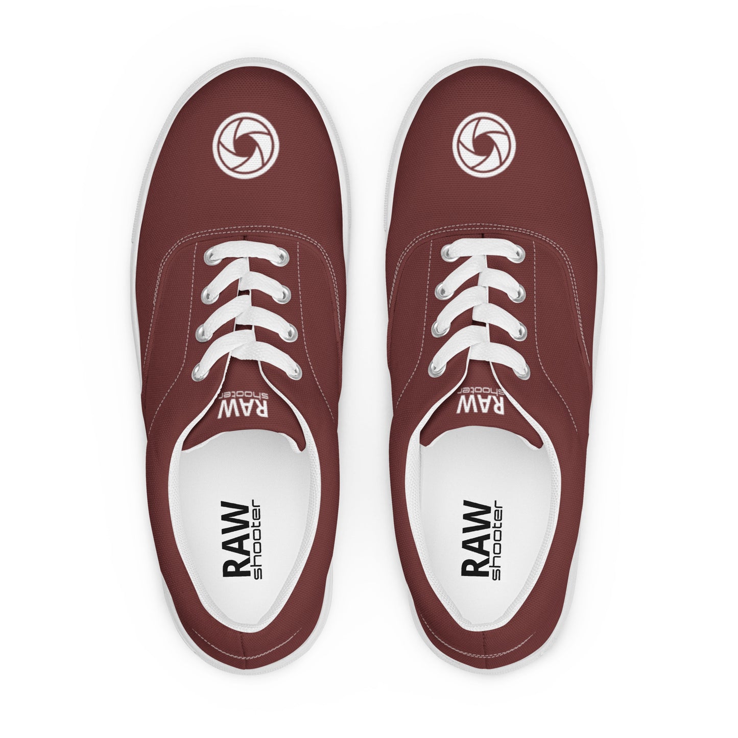 Chaussures en toile à lacets pour hommes