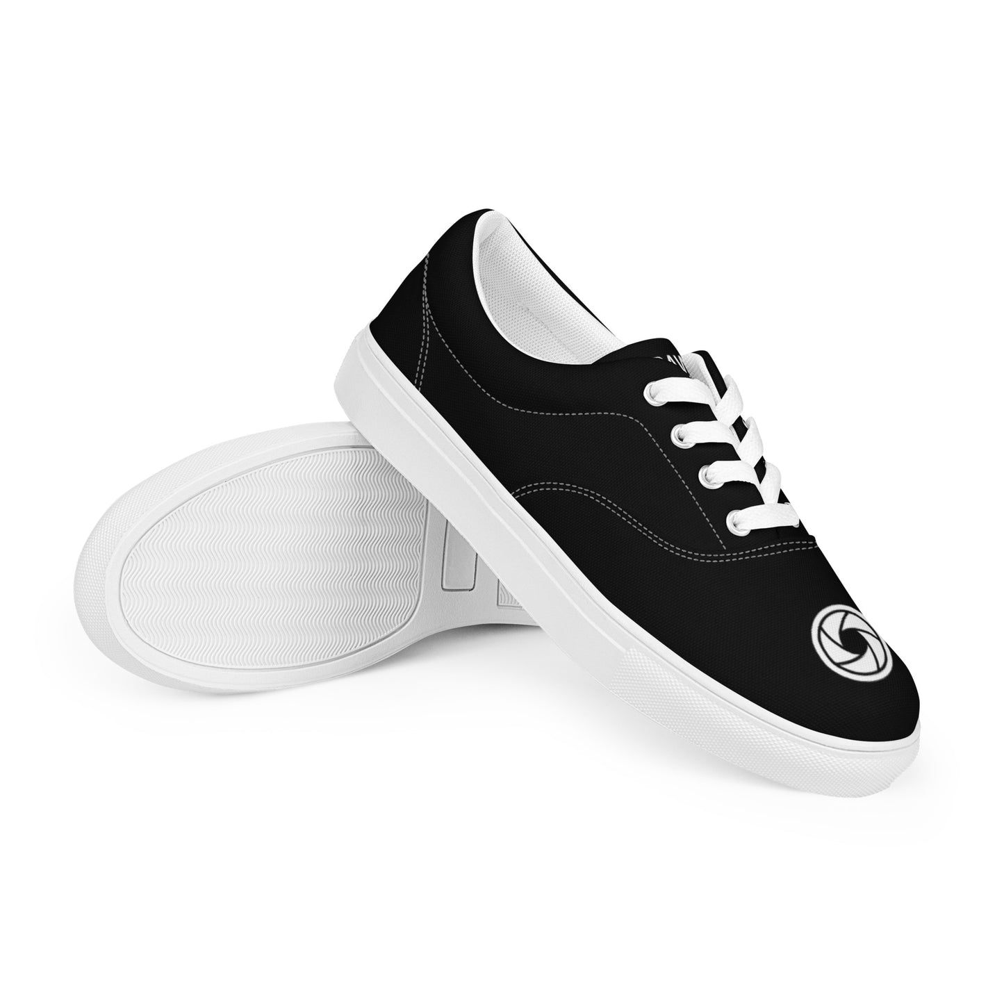 Chaussures en toile à lacets pour hommes