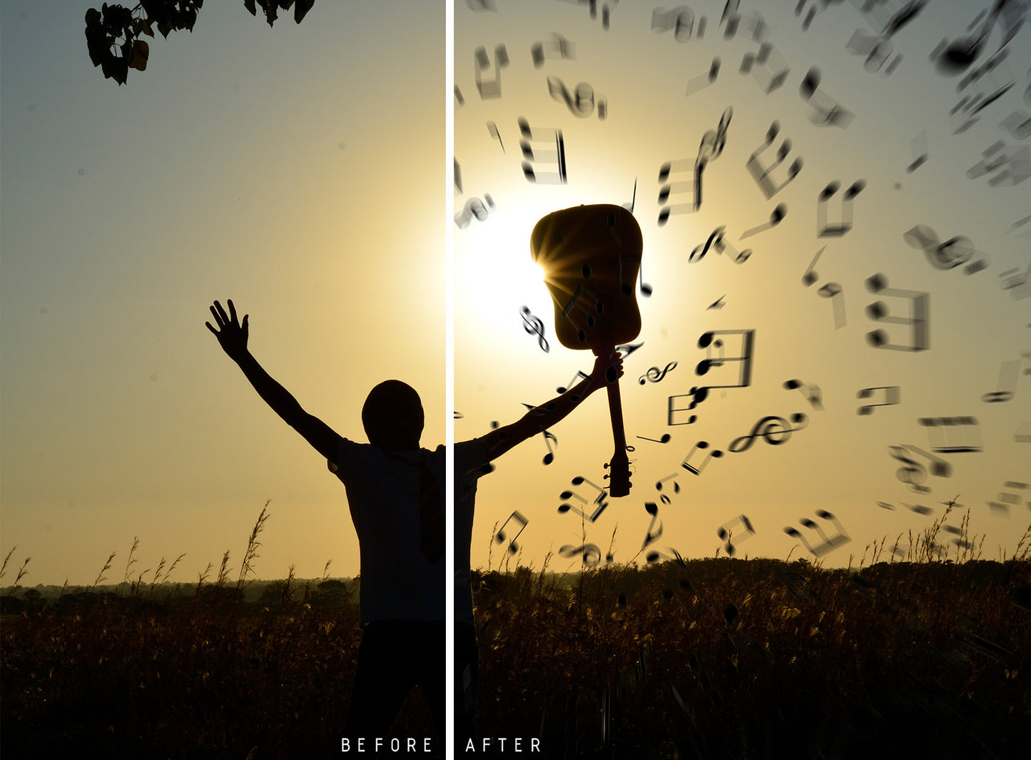 Music notes - Overlays