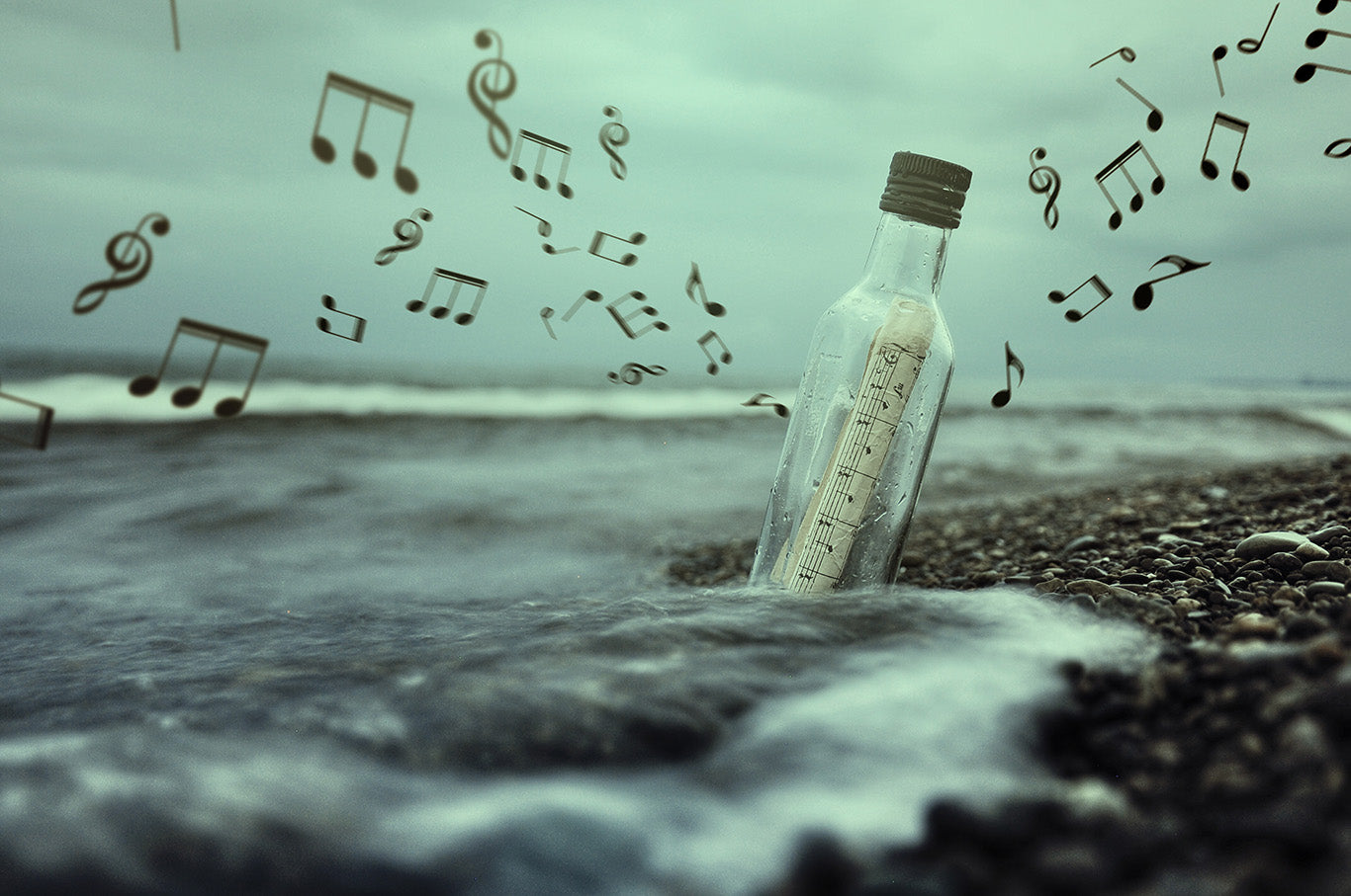 Music notes - Overlays