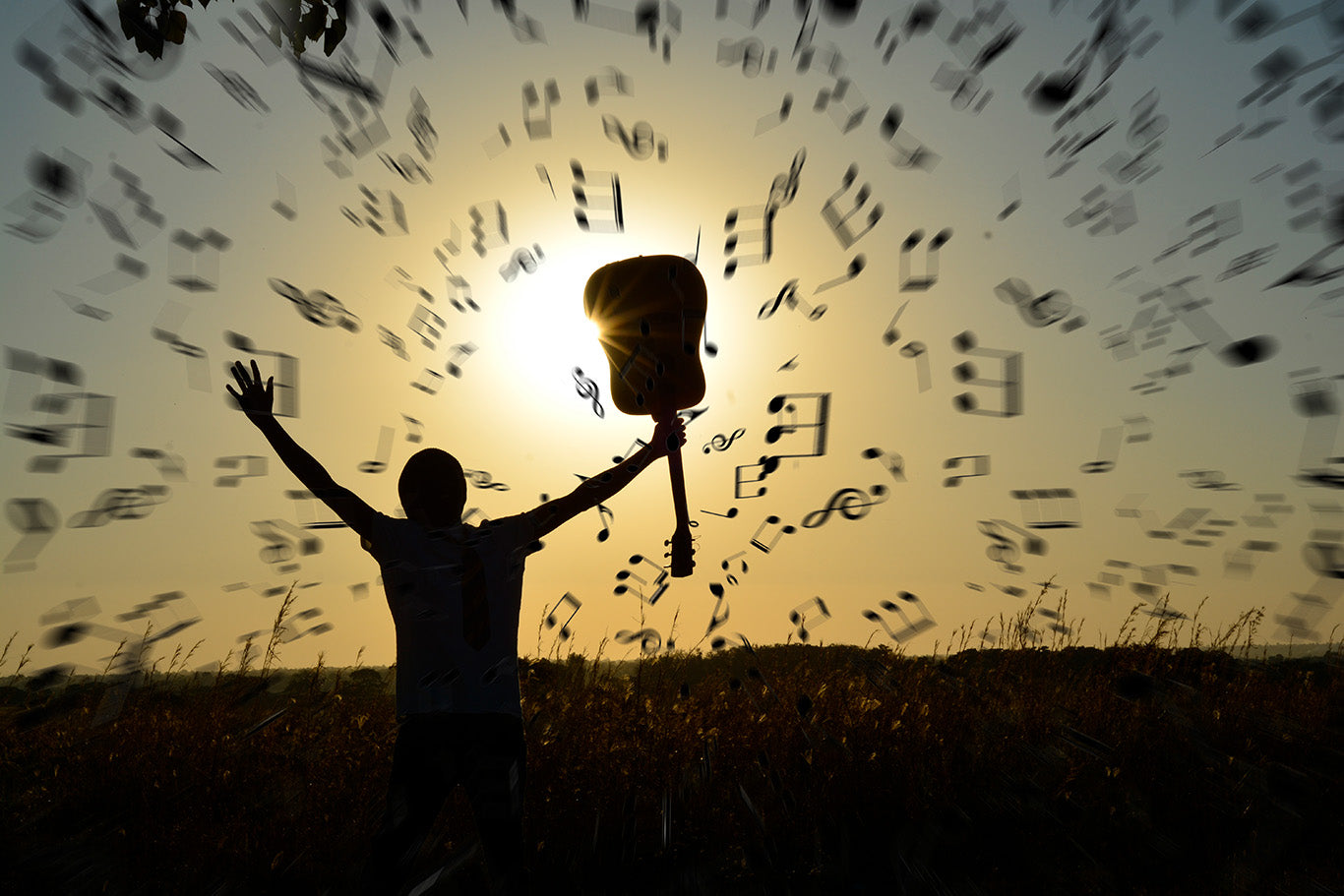 Music notes - Overlays