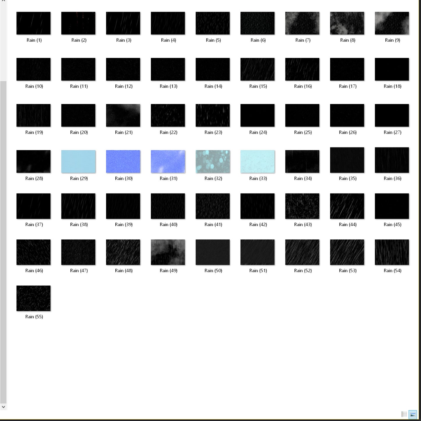 Rain - Overlays