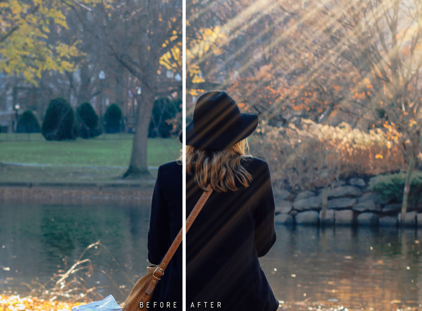 Rayons lumineux - Superpositions