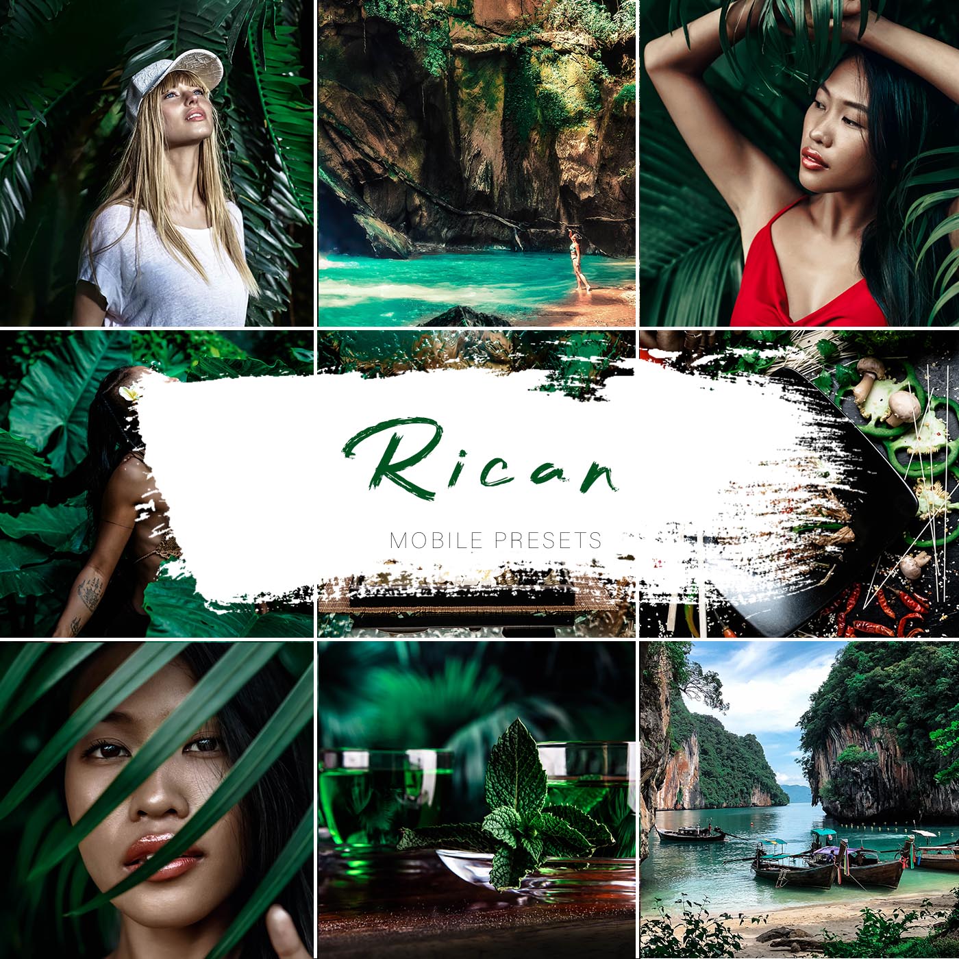 Pack Influenceur - Version FILLE - +120 Mobile <tc>Presets</tc>